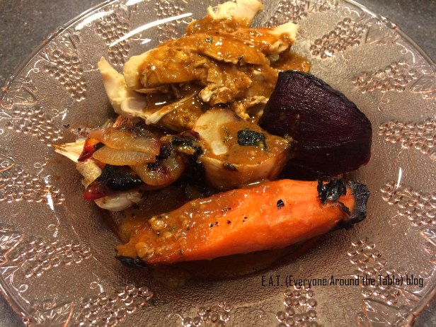 Sunday Roast Chicken - served