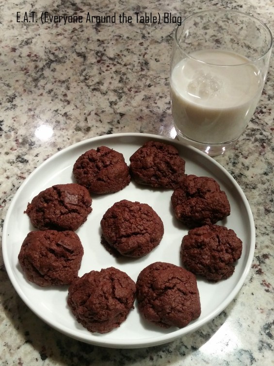 Have a cold glass of milk with your Mayan Mystery Cookies